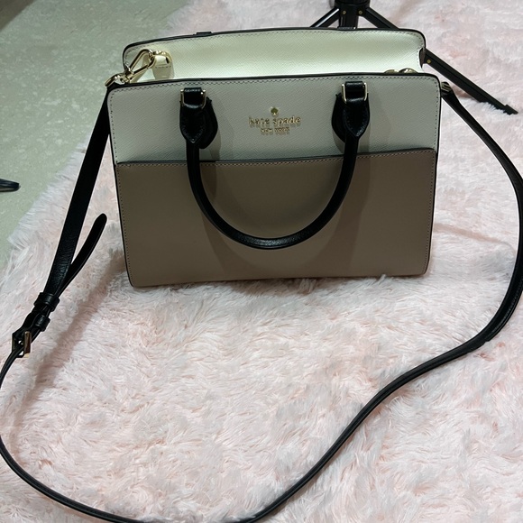 🌟Kate Spade Black and Cream Women's Bag - Picture 1 of 4